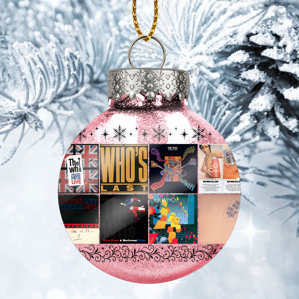 The Who Ball Ornament – A Rock Legacy on Your Tree