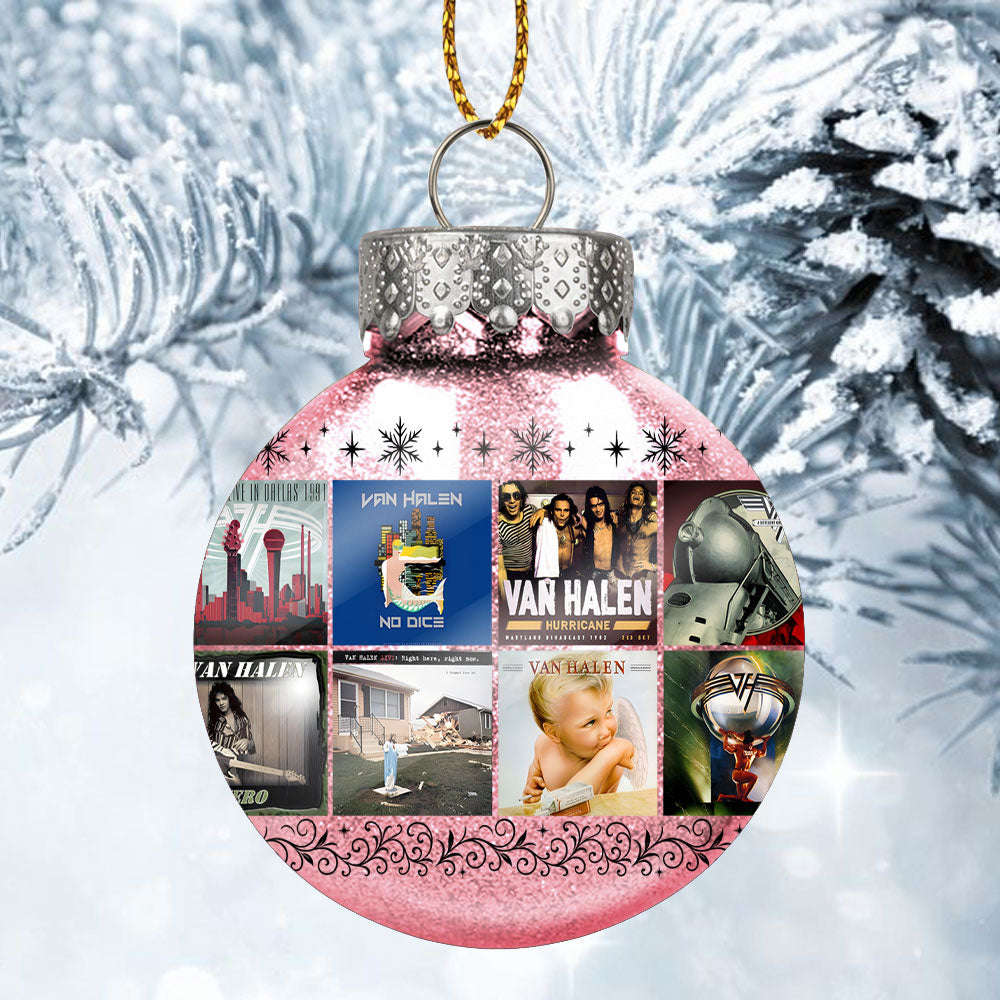 Van Halen Ball Ornament – Rock ’n’ Roll Energy for the Holidays