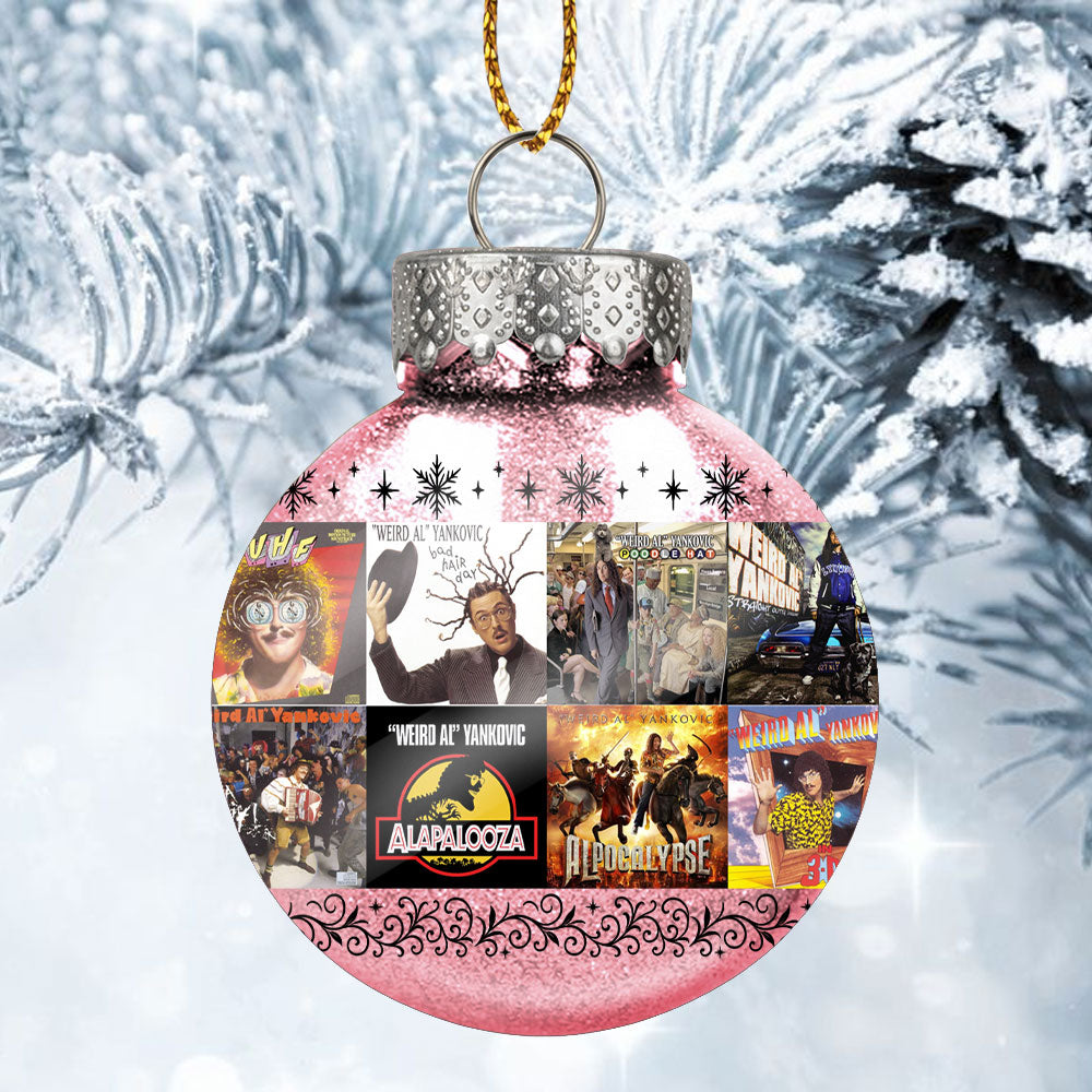Weird Al Yankovic Ornament – A Hilarious Twist for Your Holiday Tree