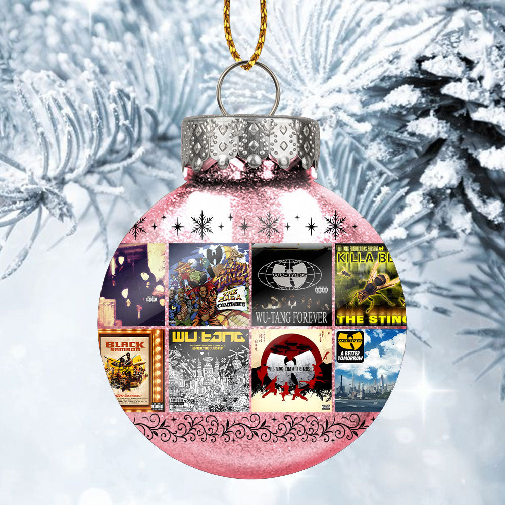 Wu-Tang Clan Ball Ornament – Hip-Hop Legacy Meets Holiday Style