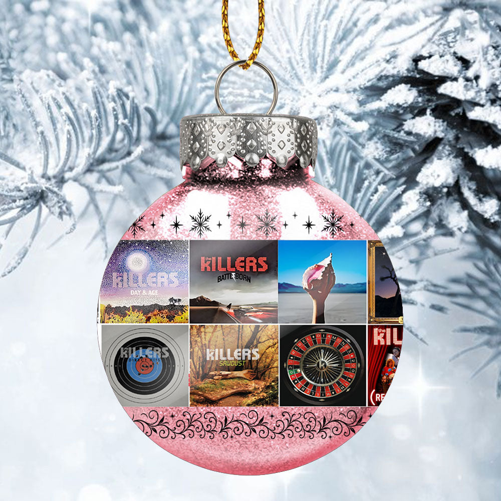 The Killers Ball Ornament – Shine Bright with Indie Rock Flair