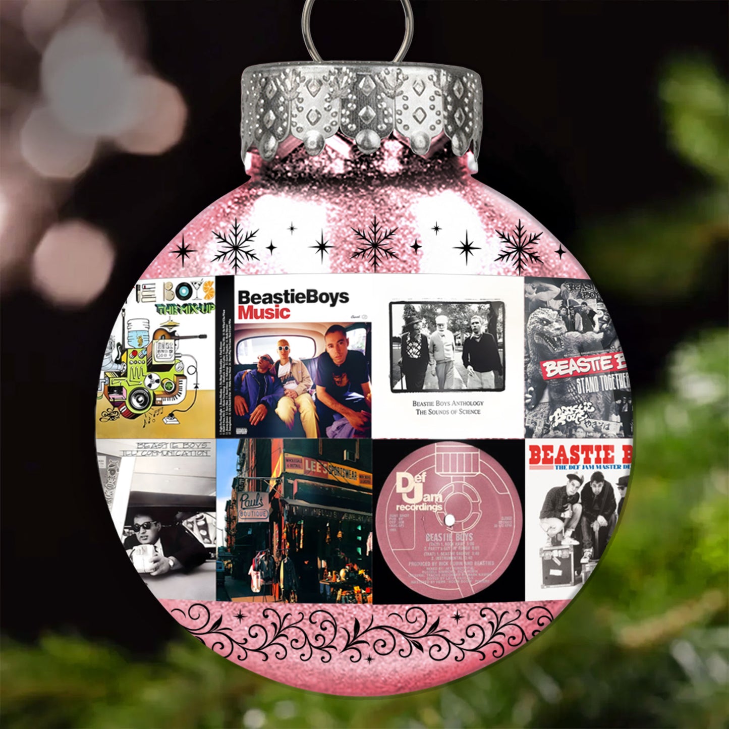 Beastie Boys Ball Ornament – A Classic Hip-Hop Twist for Your Holidays