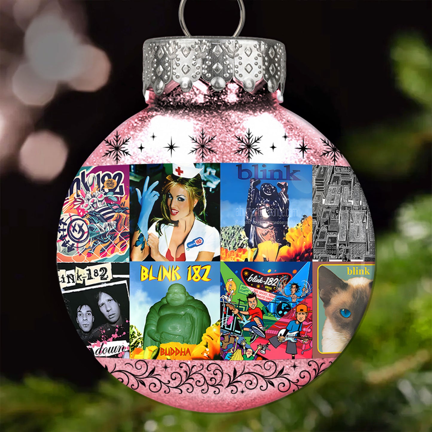 Blink-182 Ball Ornament – A Pop-Punk Holiday for the Young at Heart