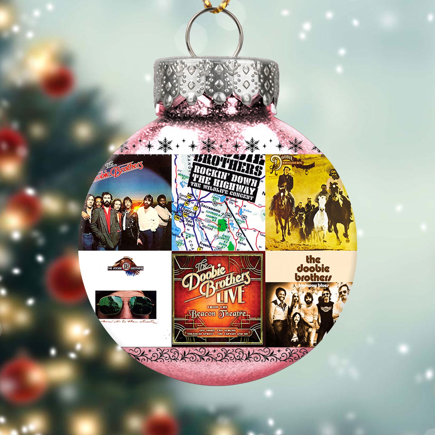 The Doobie Brothers Ball Ornament – A Classic Rock Christmas Gift