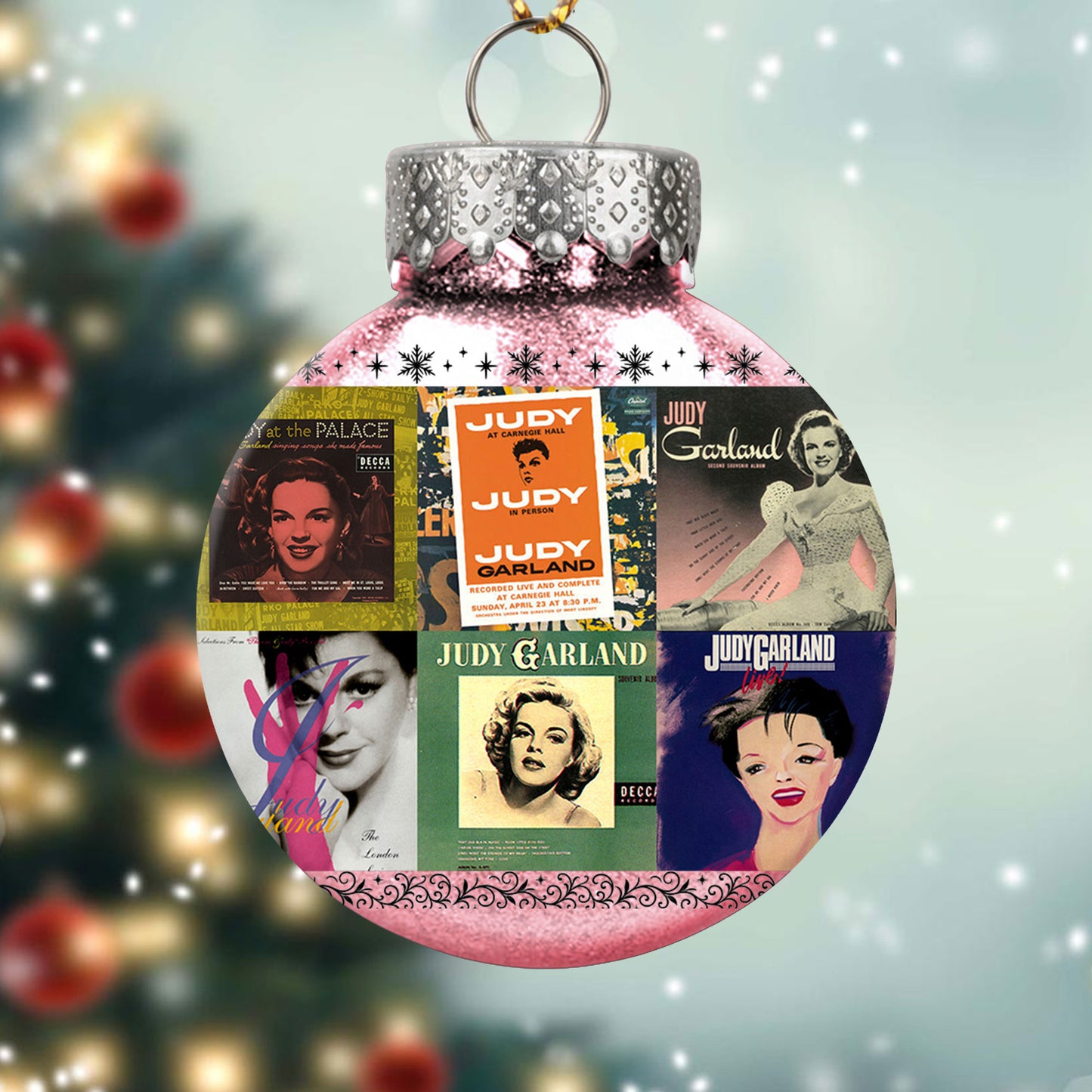 Judy Garland Ball Ornament – A Tribute to Timeless Hollywood Magic