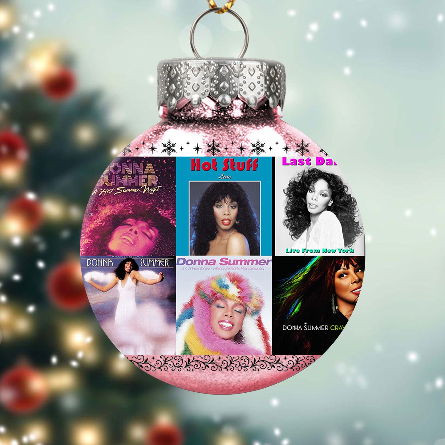 Donna Summer Ball Ornament – Disco Queen Magic for the Holidays