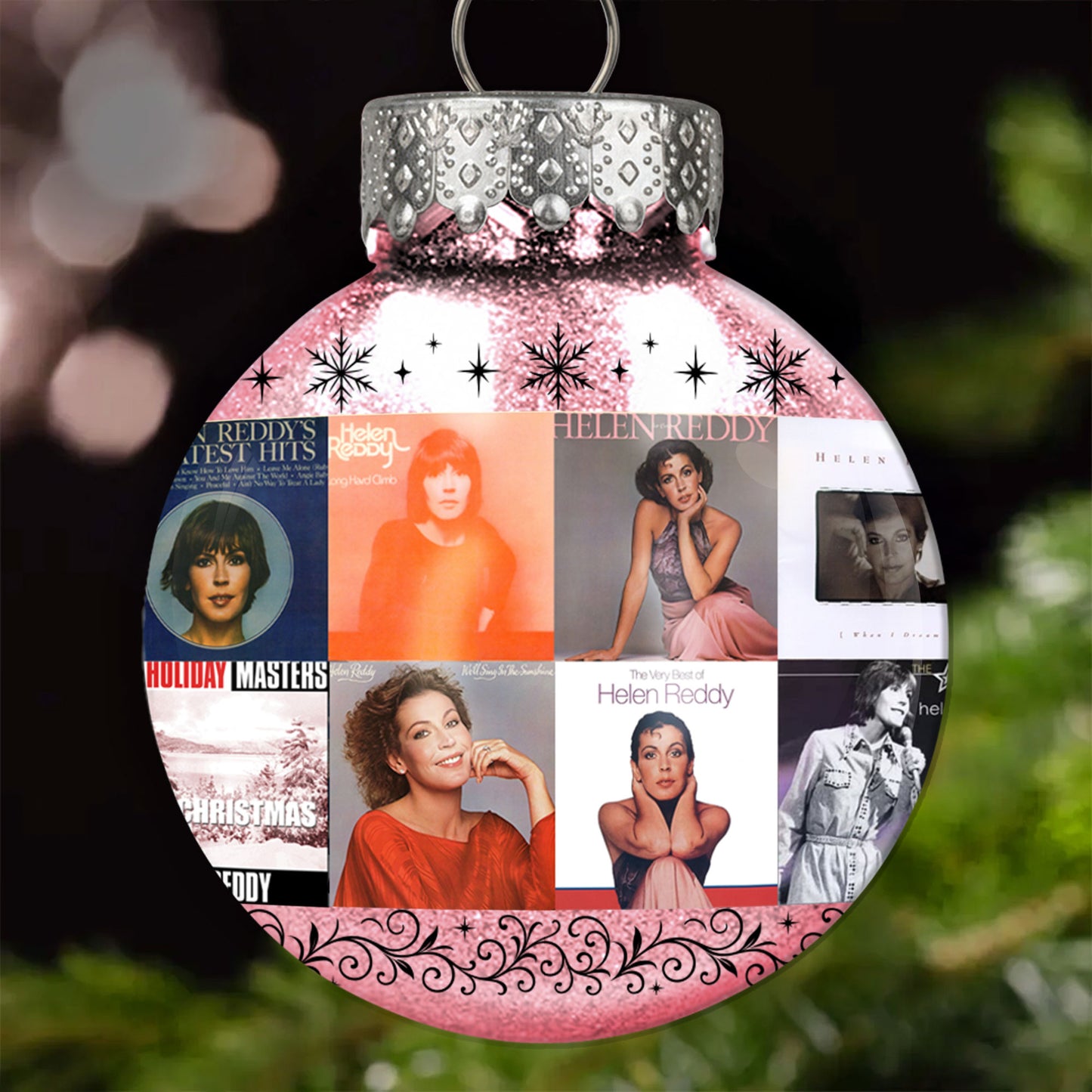 Helen Reddy Ball Ornament – A Touch of Classic Grace for the Holidays
