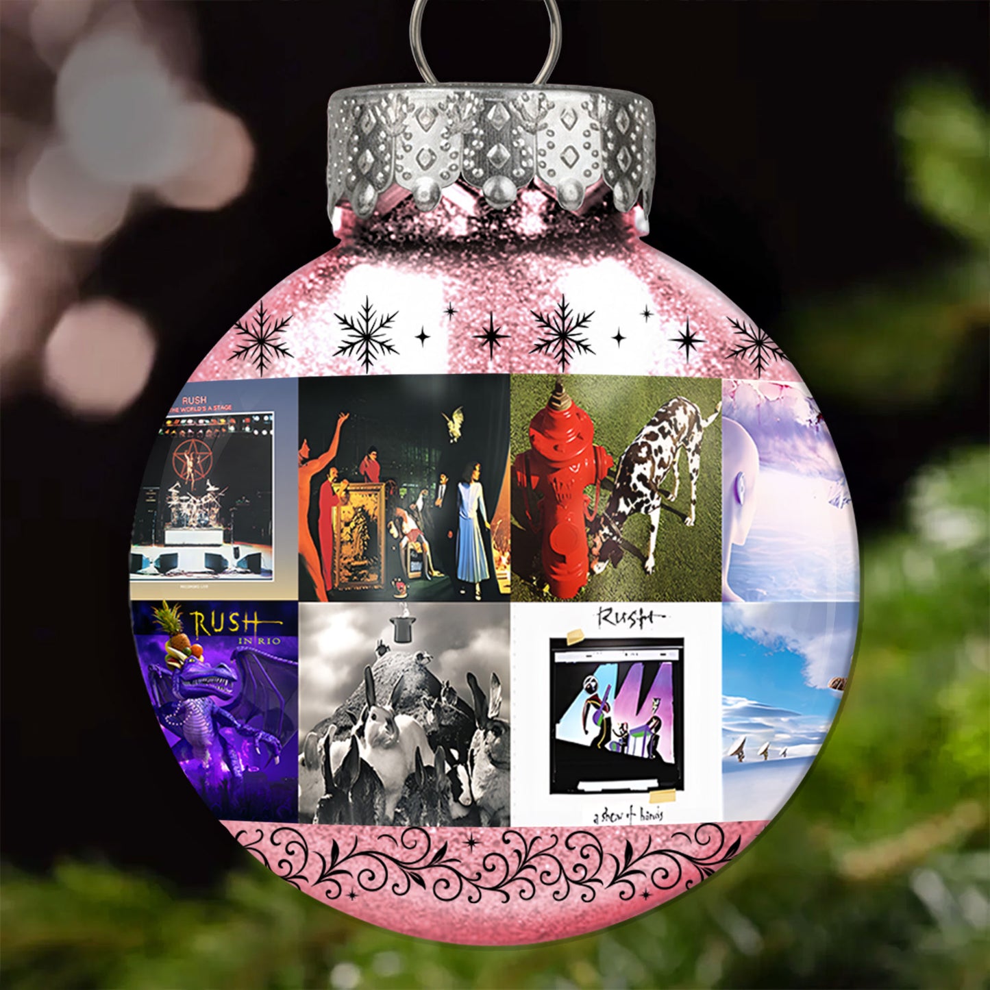 Rush Ball Ornament – A Progressive Rock Masterpiece for the Holiday Season