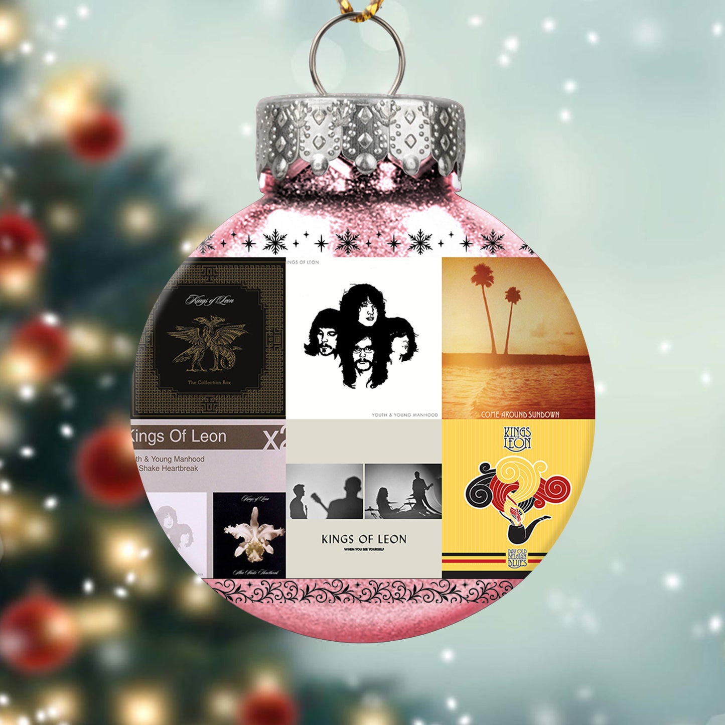 Kings of Leon Ball Ornament – Southern Rock Revival