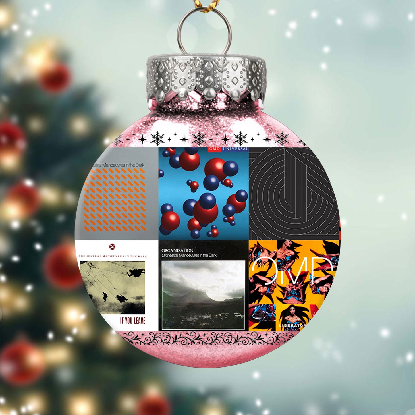 OMD Ball Ornament – A Perfect Christmas Gift for Synthpop Lovers