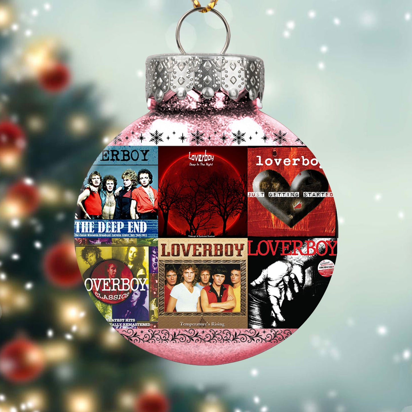 Loverboy Ball Ornament – Classic Rock Passion