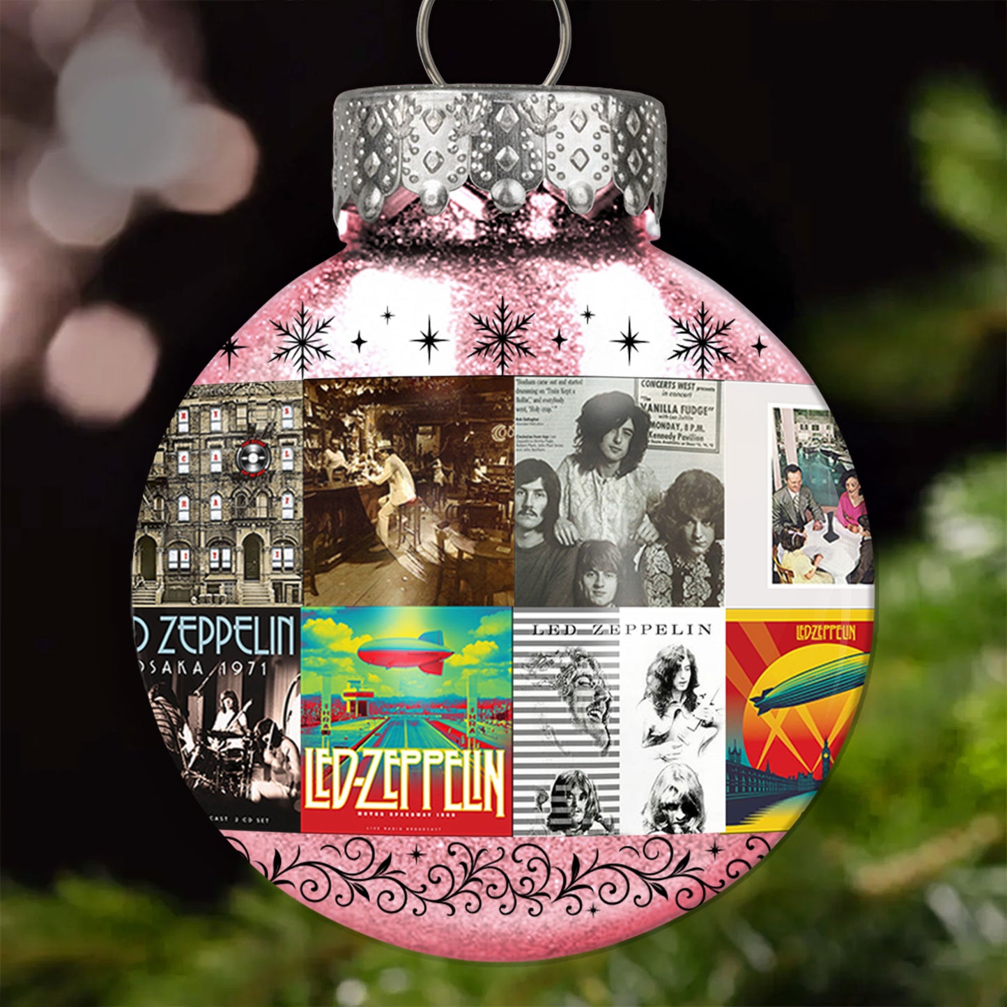 Led Zeppelin Ball Ornament – The Legends of Rock Immortalized
