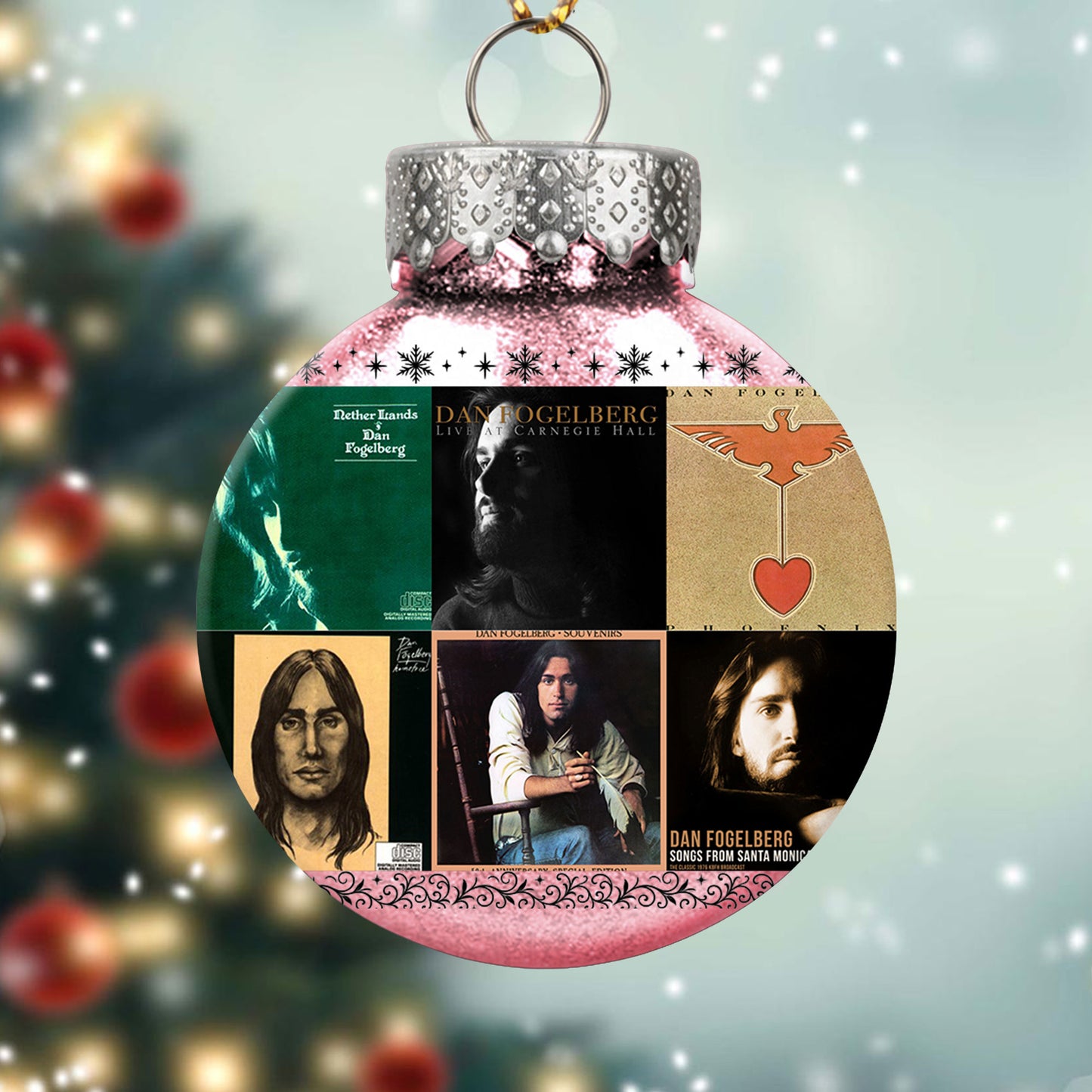 Dan Fogelberg Ball Ornament – Timeless Melodies for a Peaceful Christmas