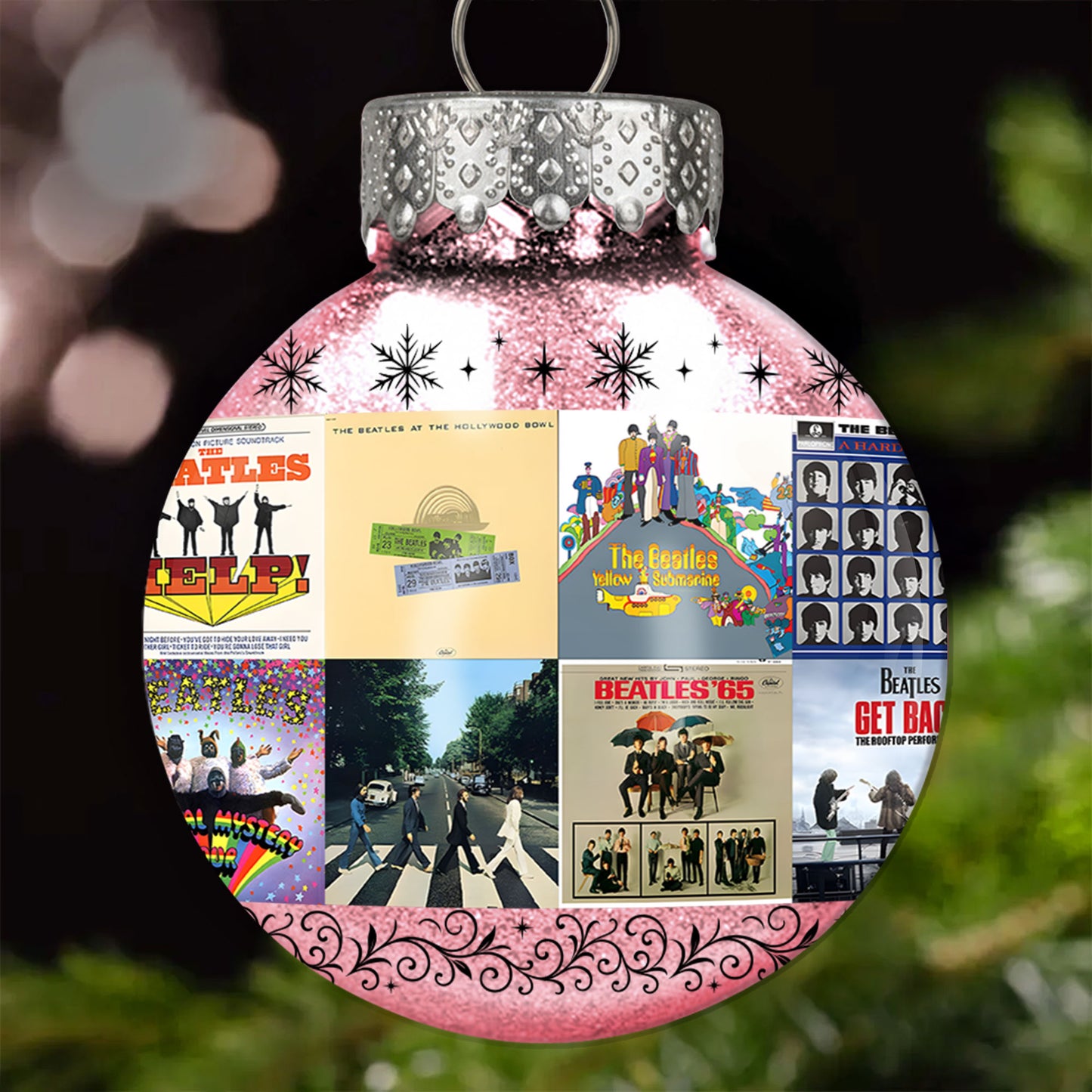 The Beatles Ball Ornament – A Legendary Tribute to Timeless Music