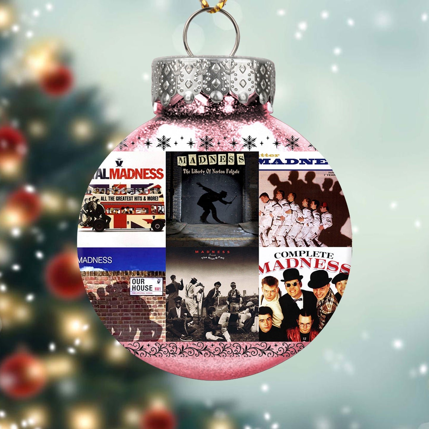 Madness Ball Ornament – Ska Rhythms & British Charm