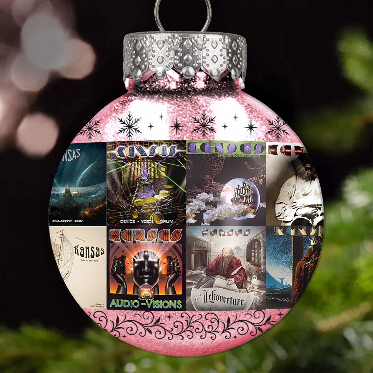 Kansas Ball Ornament – Carry On the Spirit of Classic Rock