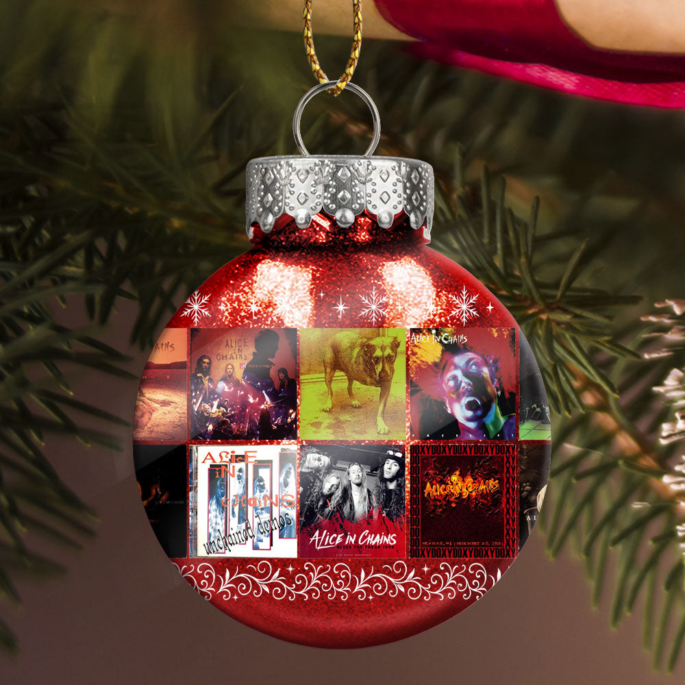 Alice In Chains Ball Ornament – Grunge Legends Meet Holiday Spirit