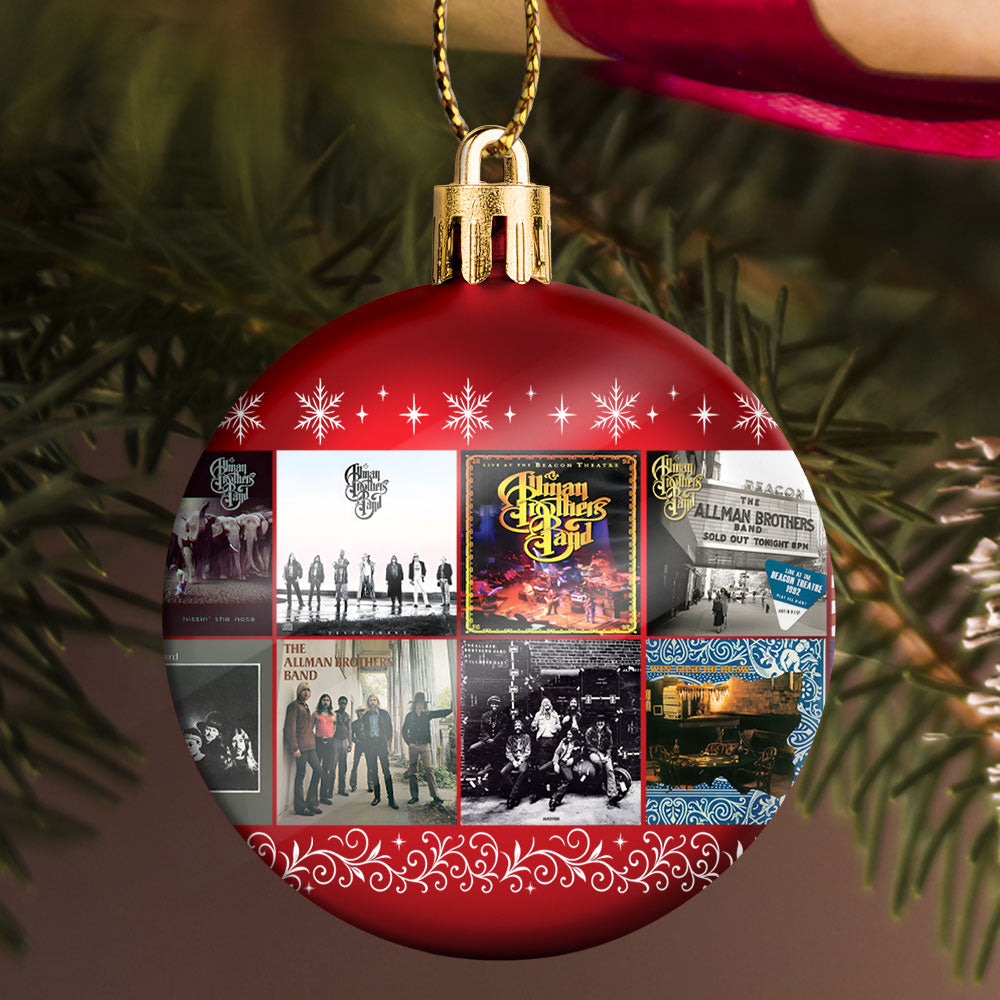 The Allman Brothers Band Ball Ornament – Southern Soul Meets Holiday Spirit
