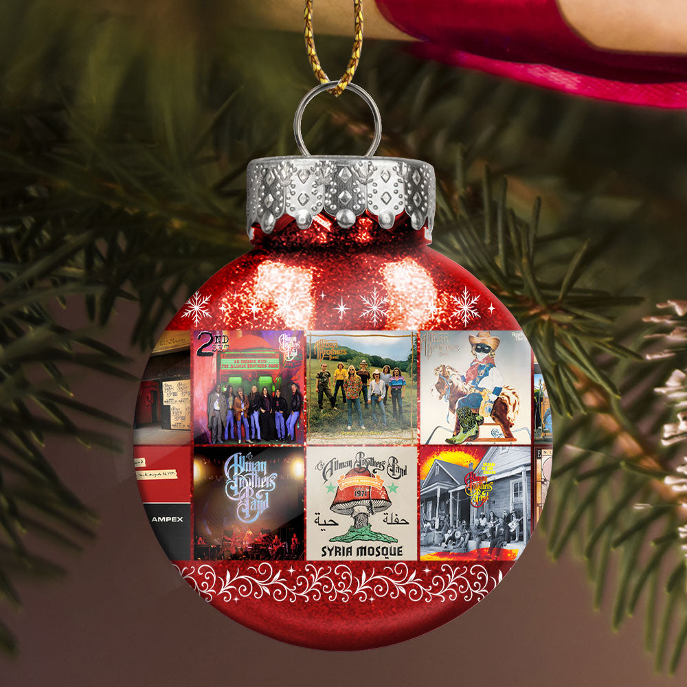 The Allman Brothers Band Ball Ornament – Southern Soul Meets Holiday Spirit
