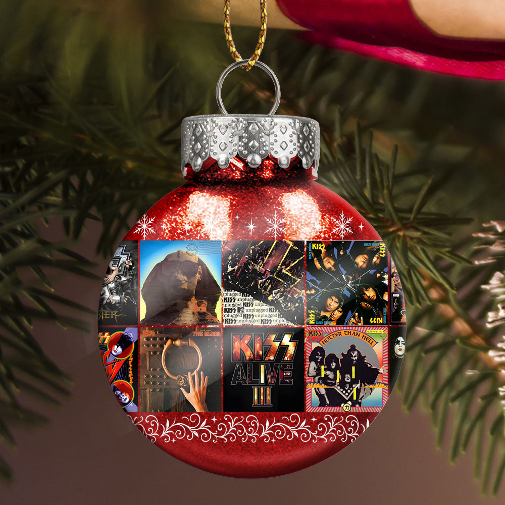 KISS Ball Ornament – A Rock ’n’ Roll Holiday Tribute to the Hottest Band in the World