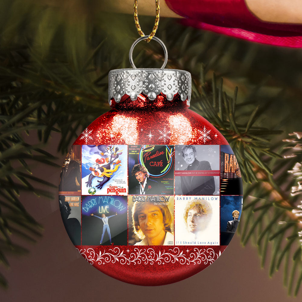 Barry Manilow Ball Ornament – A Celebration of Music, Memories, and Holiday Magic