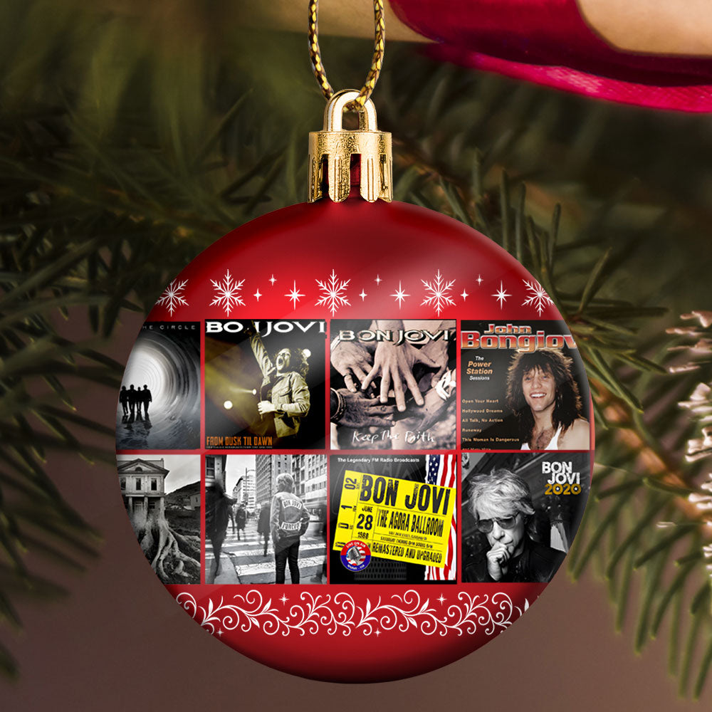 Bon Jovi Ball Ornament – Rock Anthem Spirit for the Holidays