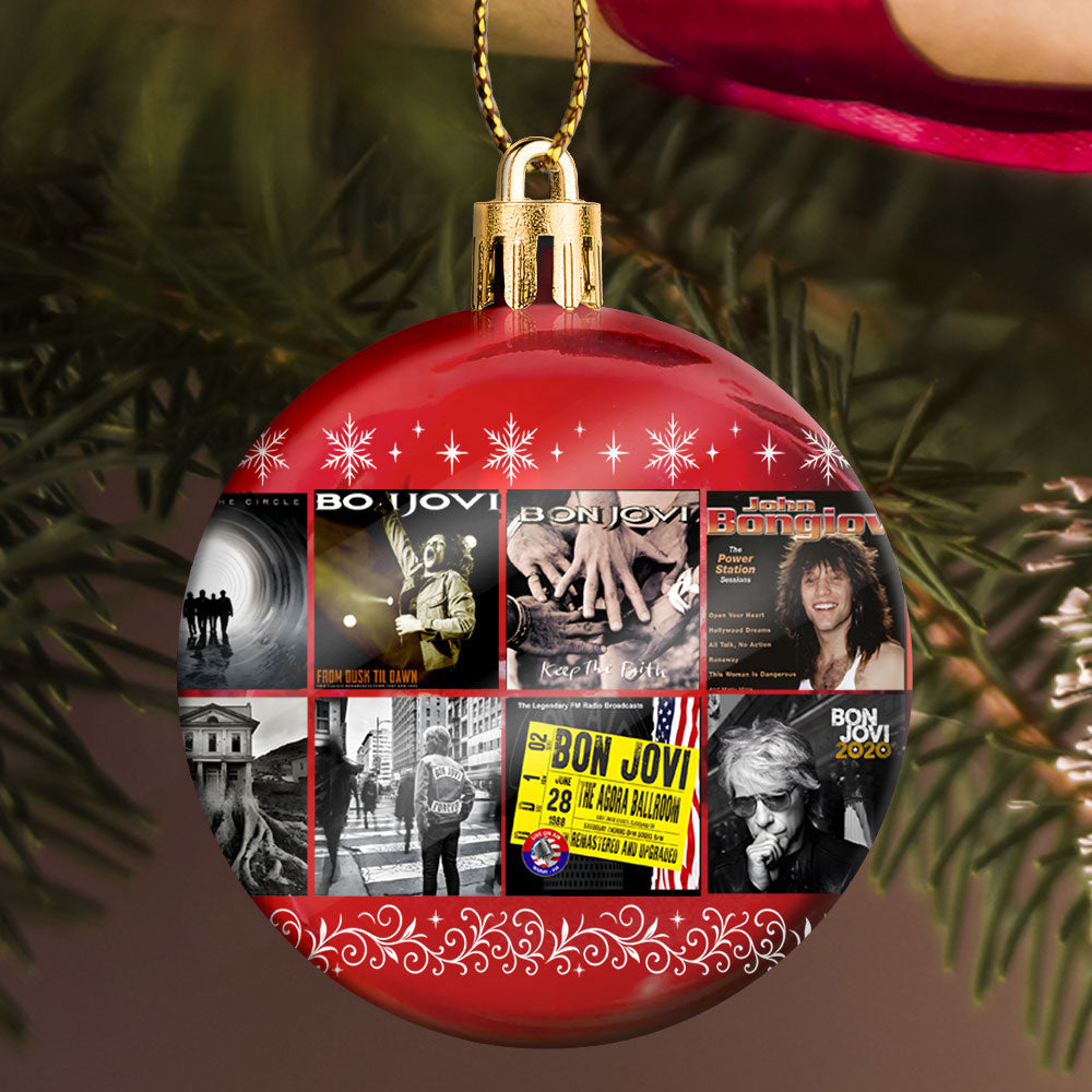 Bon Jovi Ball Ornament – Rock Anthem Spirit for the Holidays