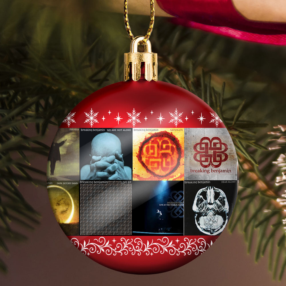 Breaking Benjamin Ornament – A Hard Rock Holiday Glow