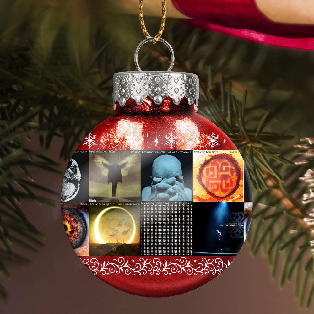 Breaking Benjamin Ornament – A Hard Rock Holiday Glow