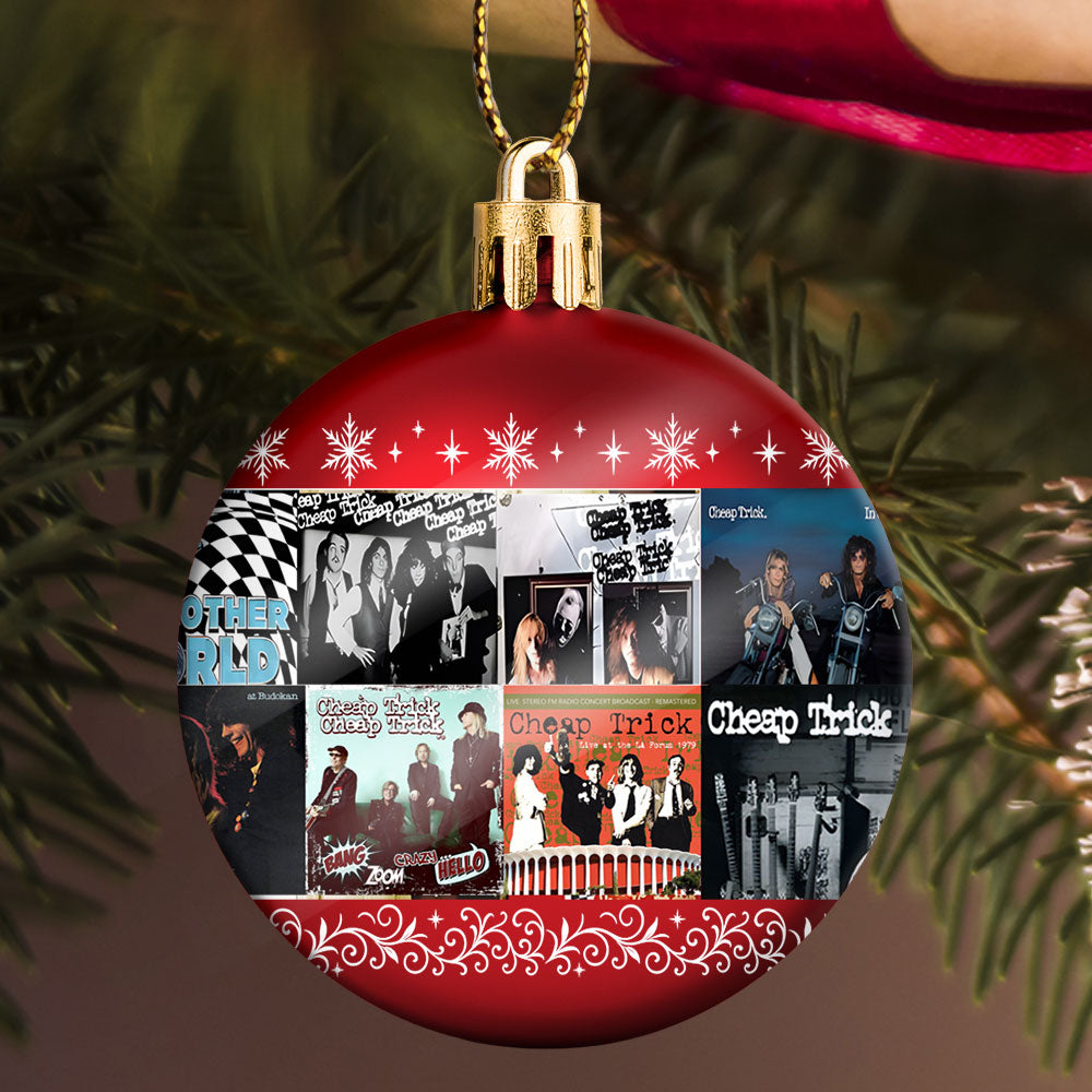Cheap Trick Ornament – A Rock ’n’ Roll Christmas Classic