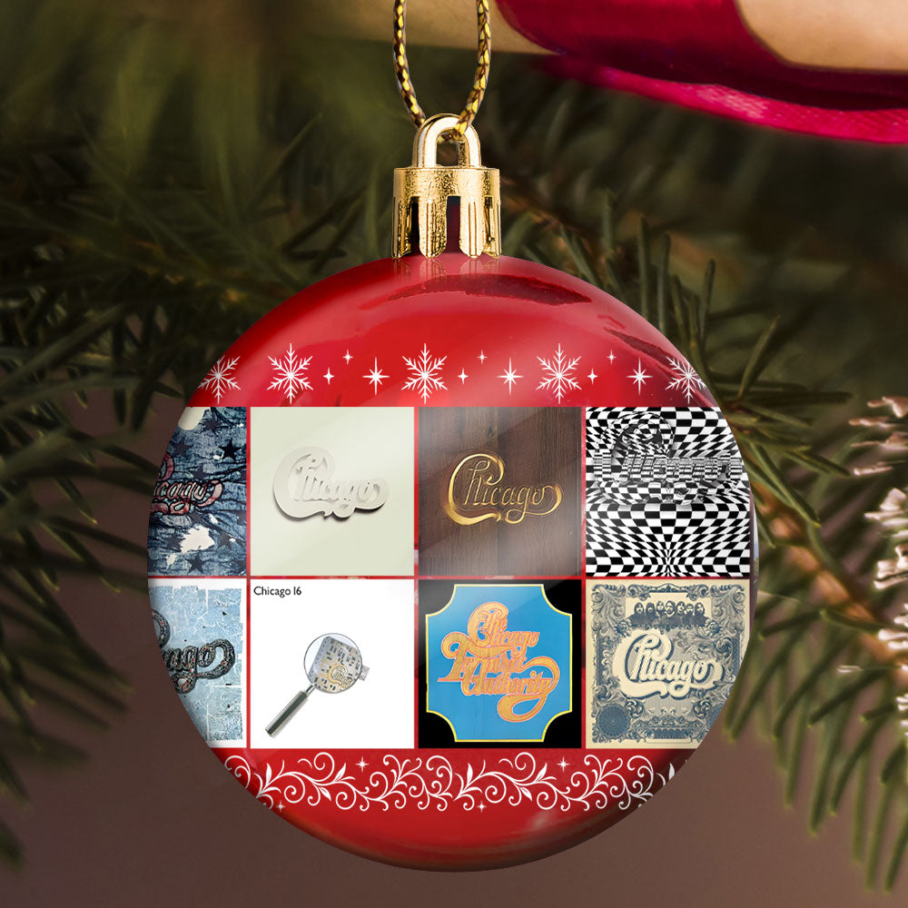 Chicago Ball Ornament – Classic Rock Spirit for the Holidays