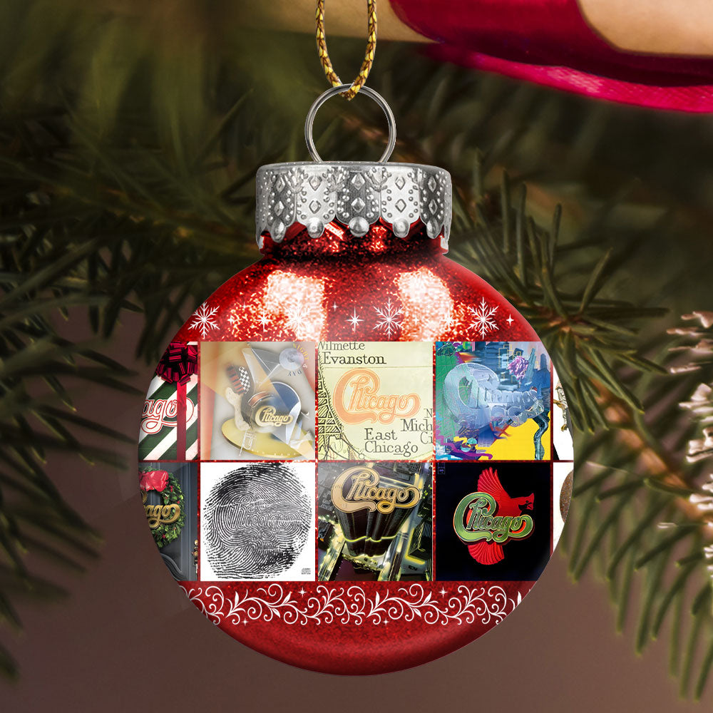 Chicago Ball Ornament – Classic Rock Spirit for the Holidays
