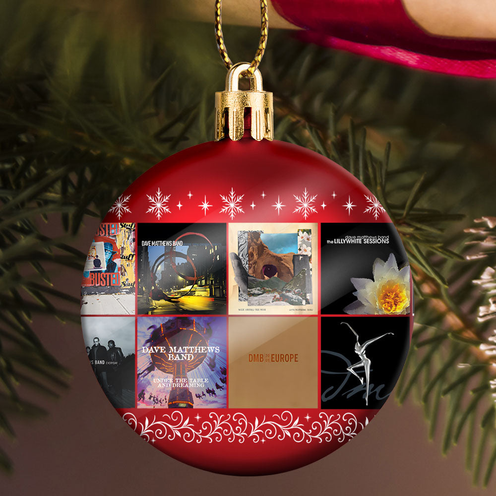 Dave Matthews Band Ball Ornament – A Melodic Holiday Tribute to Timeless Storytelling