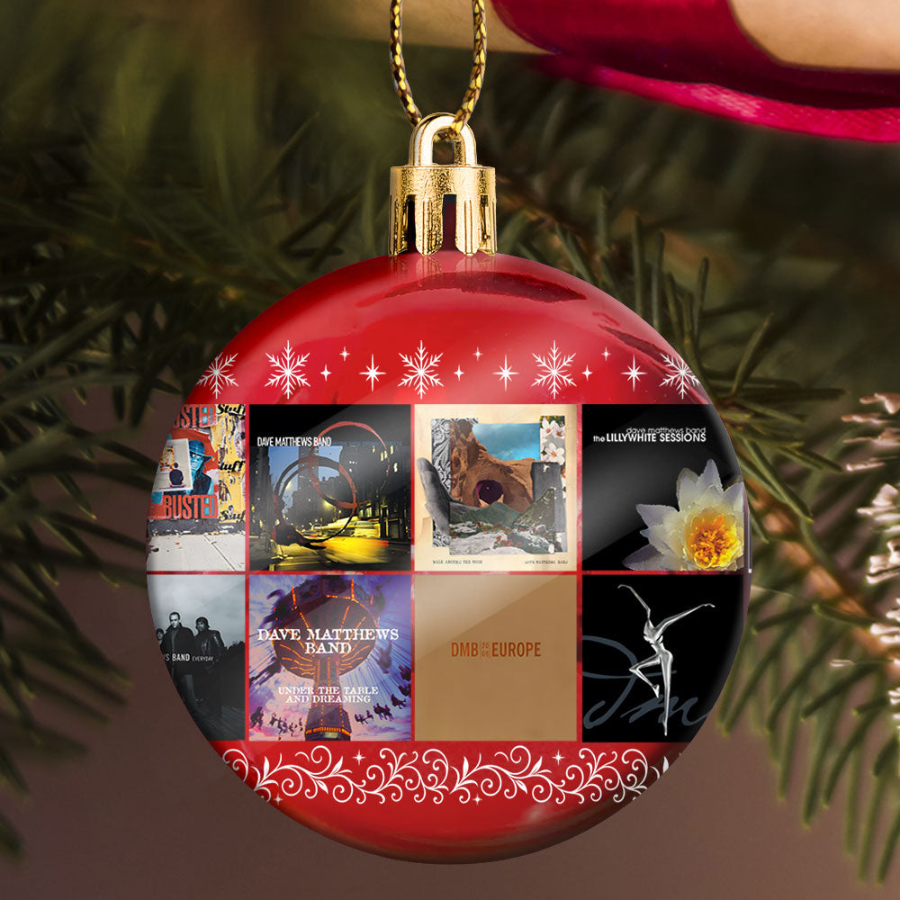 Dave Matthews Band Ball Ornament – A Melodic Holiday Tribute to Timeless Storytelling