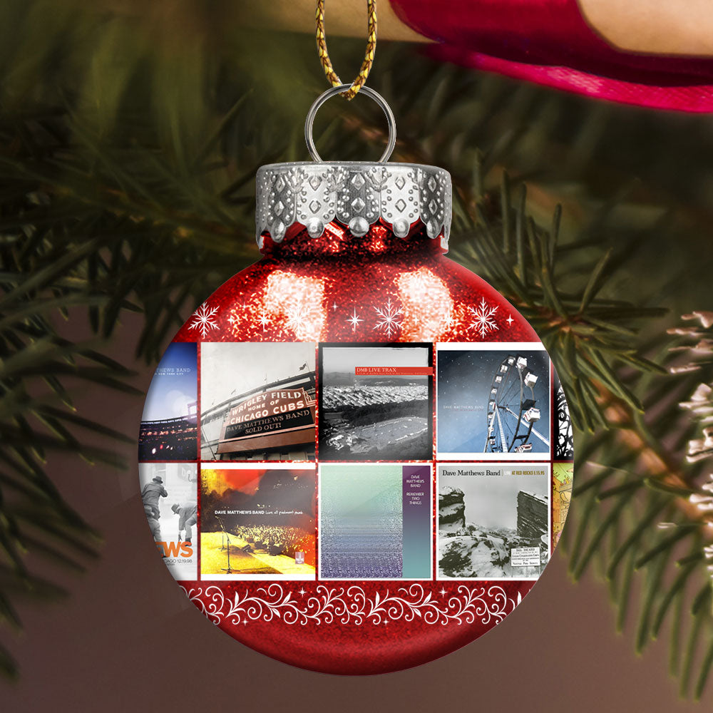 Dave Matthews Band Ball Ornament – A Melodic Holiday Tribute to Timeless Storytelling