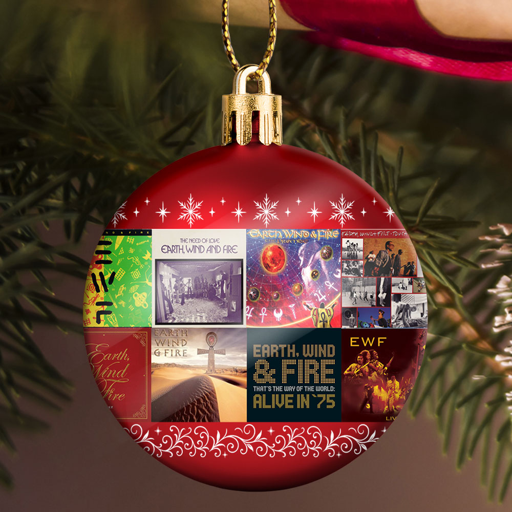 Earth, Wind & Fire Ball Ornament – Groove Through the Holidays in Style