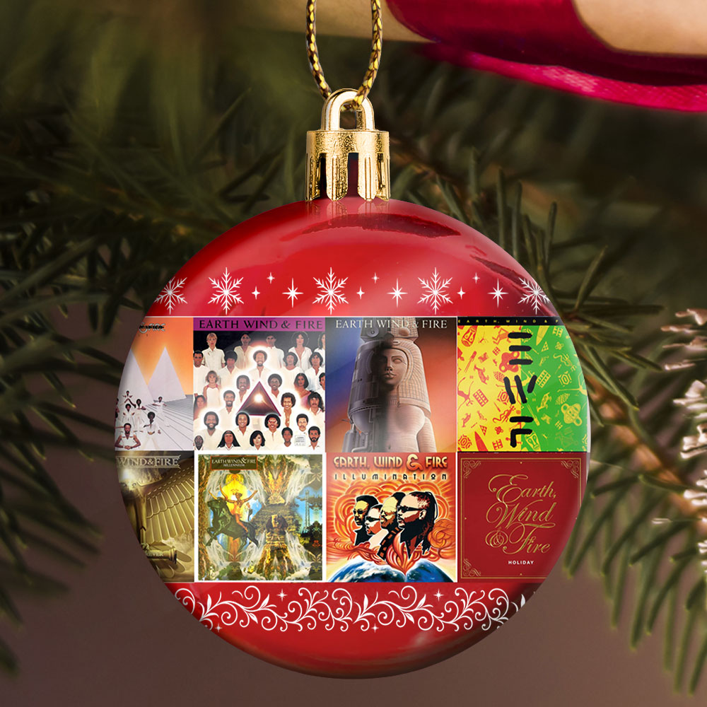 Earth, Wind & Fire Ball Ornament – Groove Through the Holidays in Style