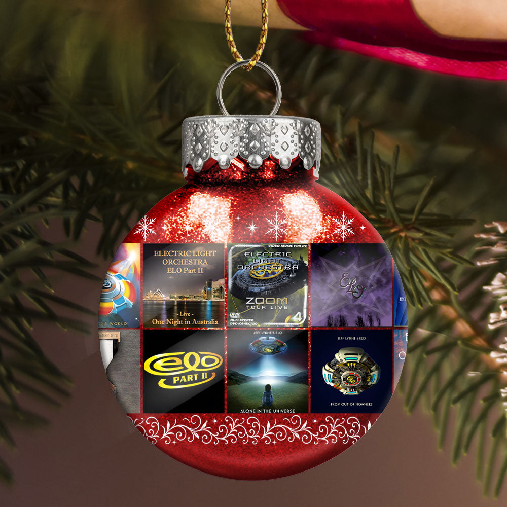Electric Light Orchestra Ball Ornament – Shine On with Symphonic Rock Magic