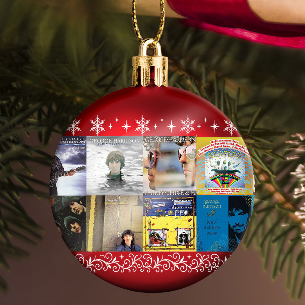 George Harrison Ornament – A Peaceful Holiday Reflection