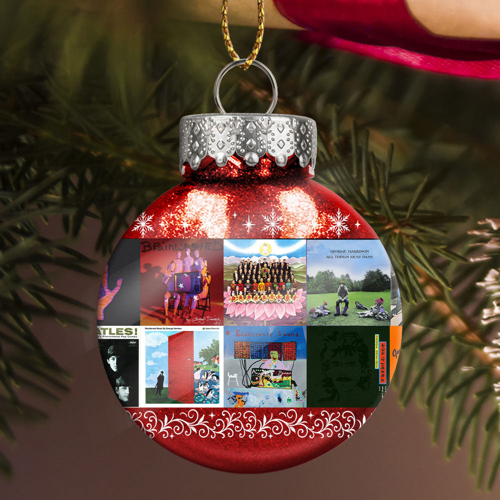 George Harrison Ornament – A Peaceful Holiday Reflection