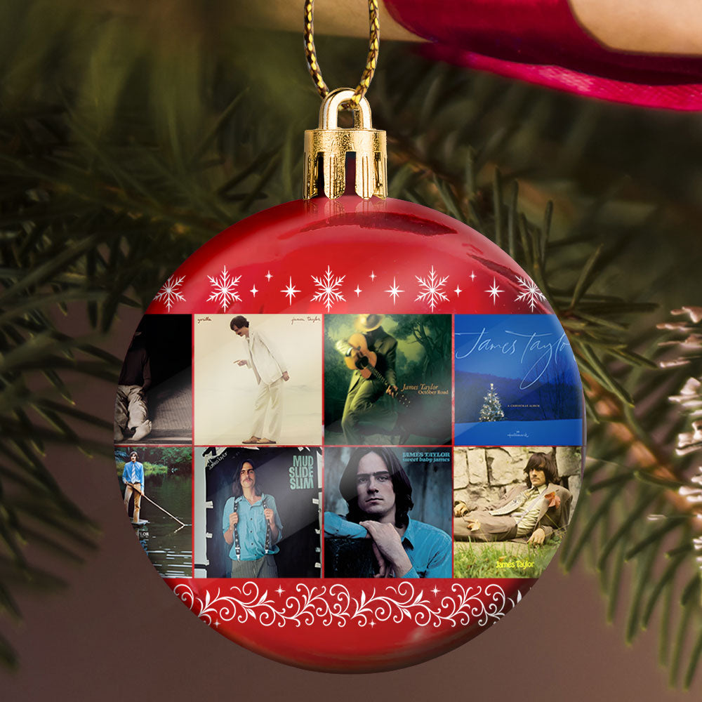 James Taylor Ball Ornament – Warm Melodies for Winter Nights