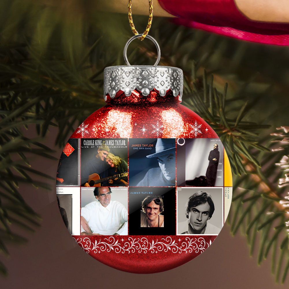 James Taylor Ball Ornament – Warm Melodies for Winter Nights