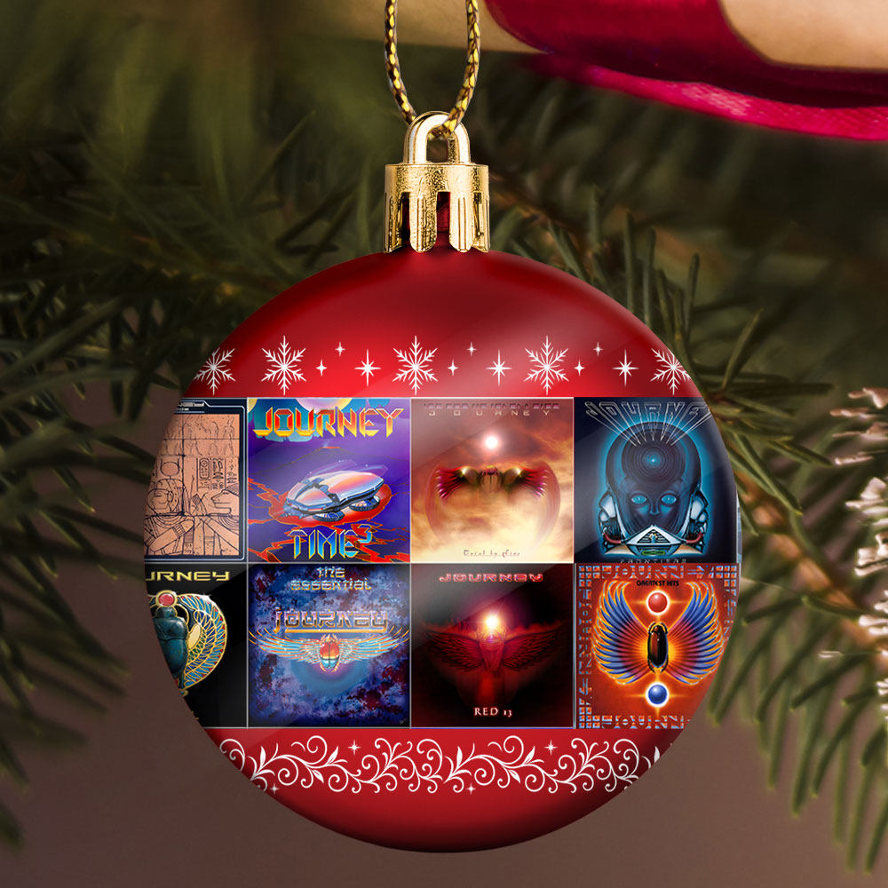 Journey Ball Ornament – Celebrate the Timeless Spirit of Rock Legends