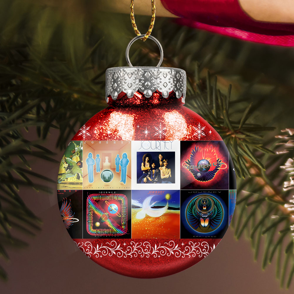 Journey Ball Ornament – Celebrate the Timeless Spirit of Rock Legends