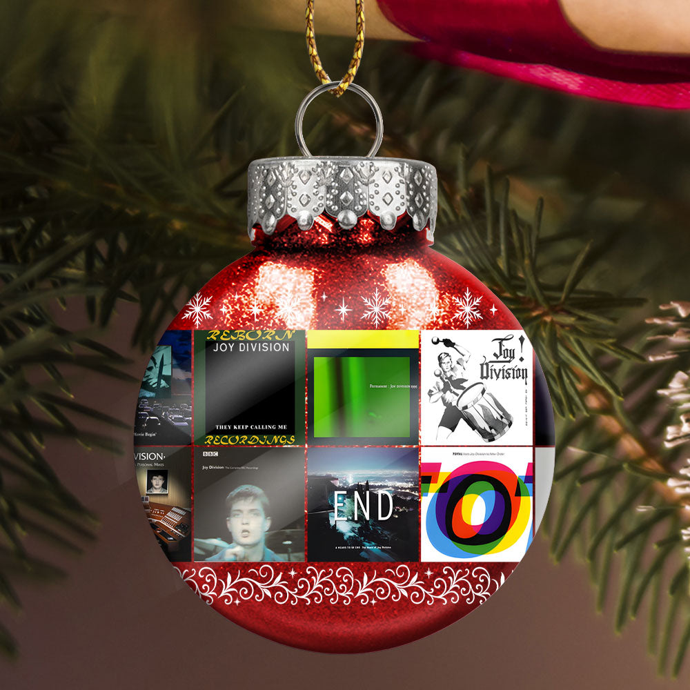 Joy Division Ornament – A Touch of Post-Punk Elegance for the Holidays