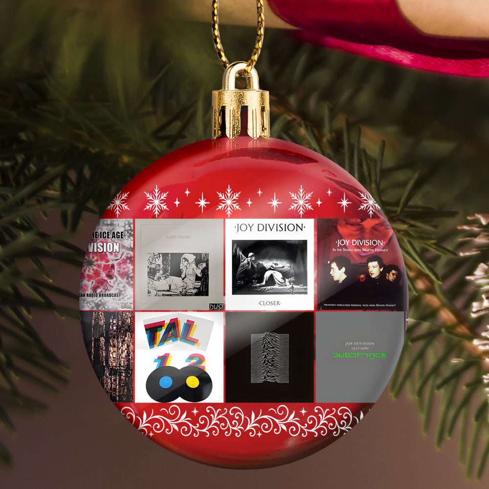 Joy Division Ornament – A Touch of Post-Punk Elegance for the Holidays
