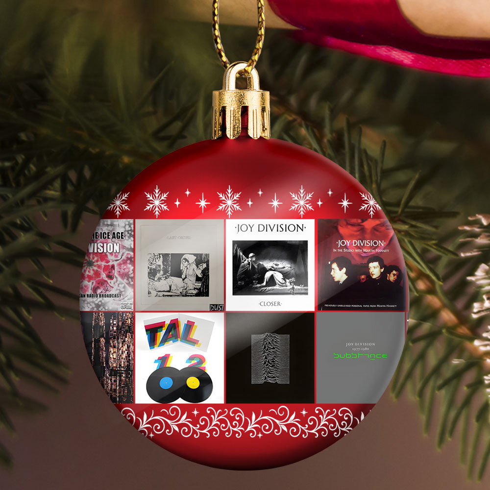 Joy Division Ornament – A Touch of Post-Punk Elegance for the Holidays