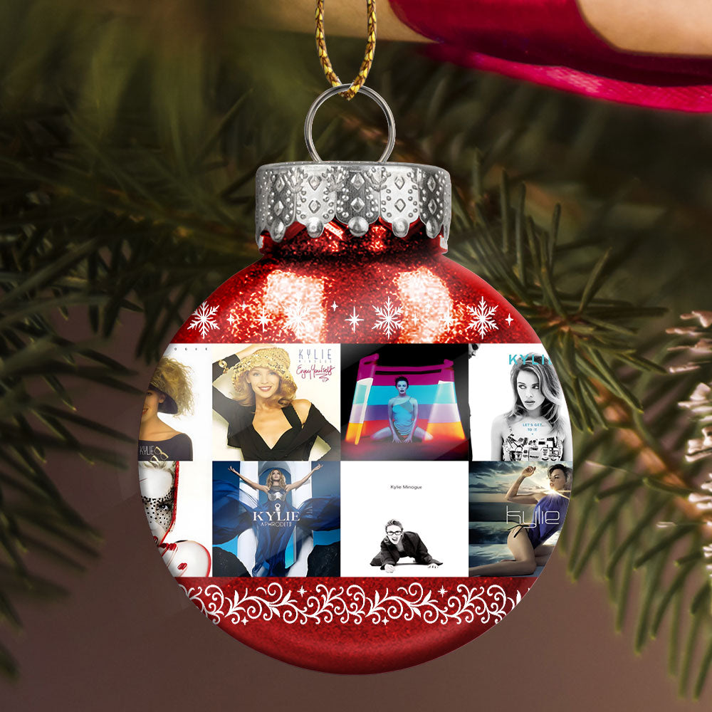 Kylie Minogue Ball Ornament – Sparkle Like a Pop Icon