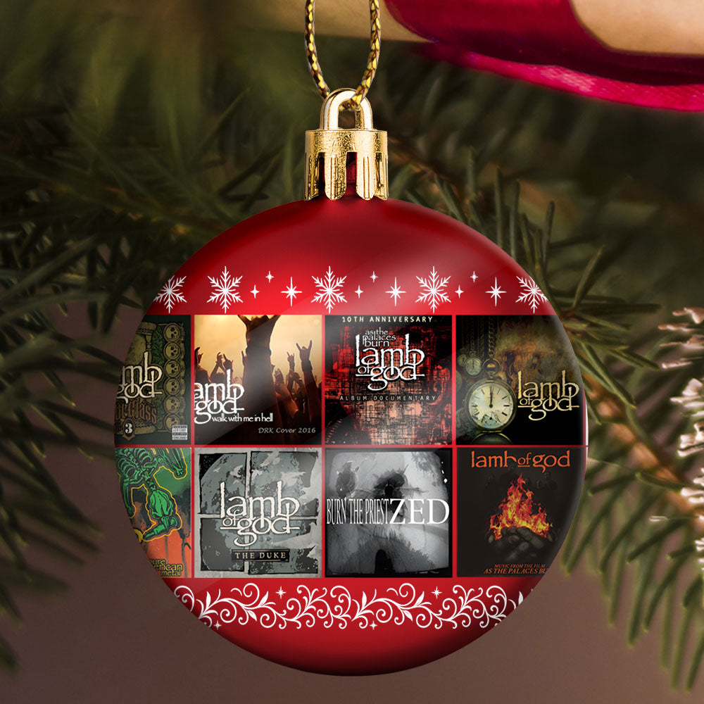 Lamb of God Ball Ornament – Metal Power Unleashed