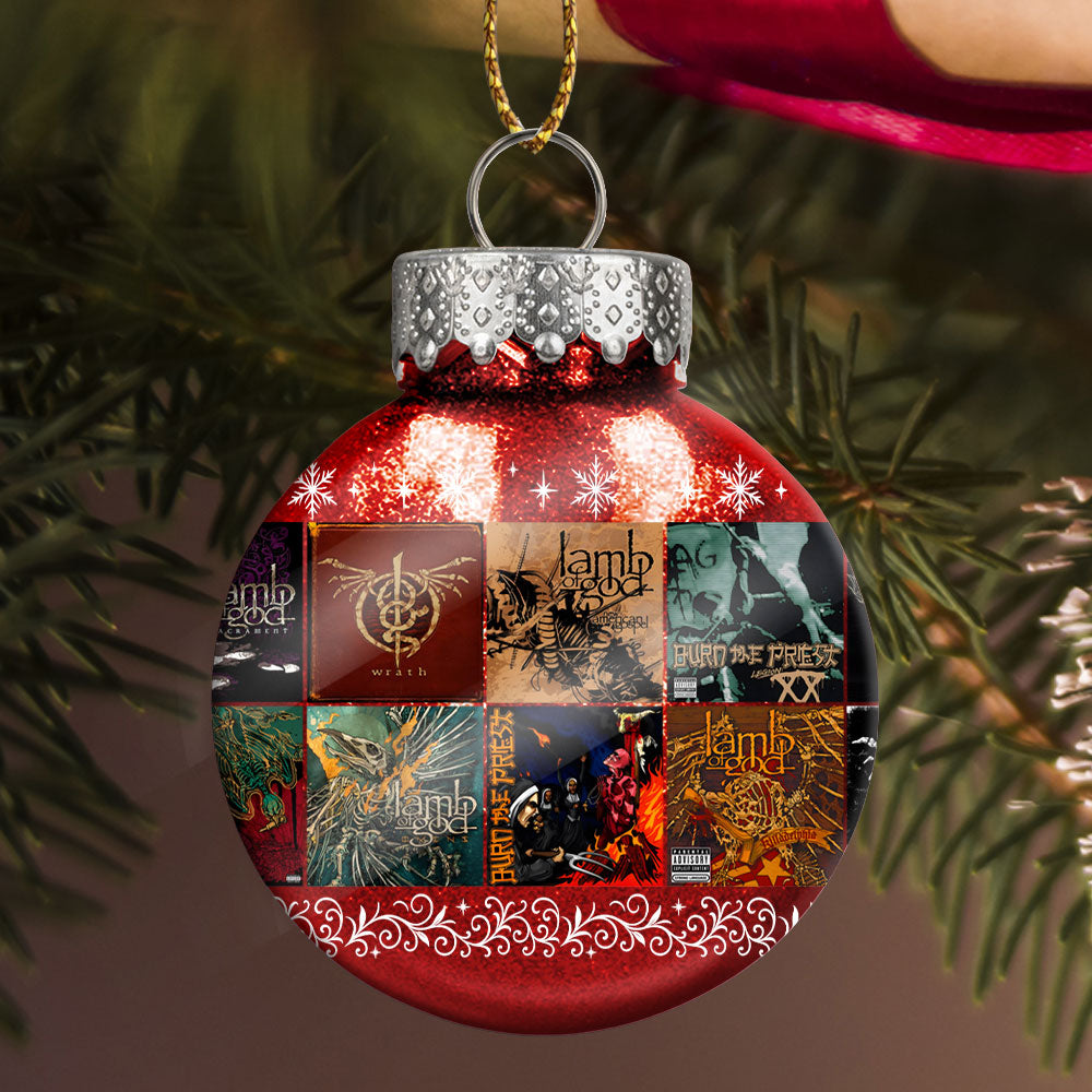 Lamb of God Ball Ornament – Metal Power Unleashed